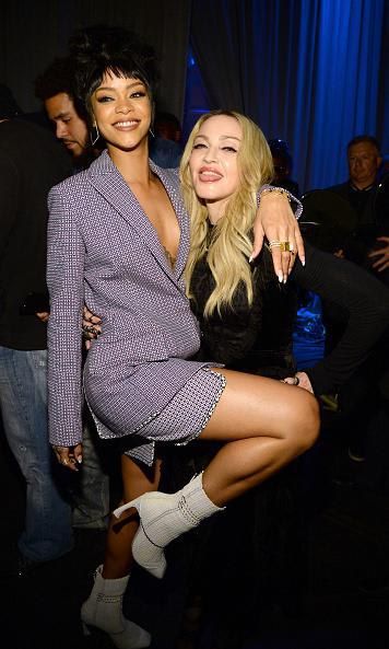 Rihanna and Madonna