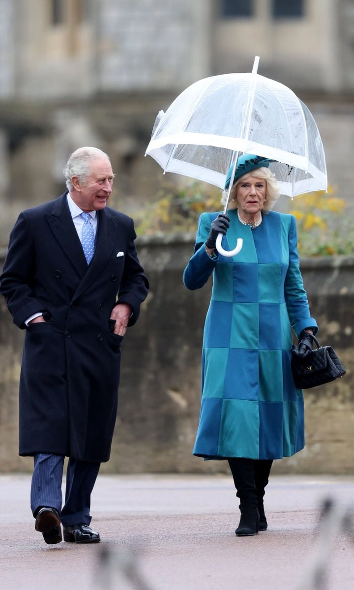 Royals Attend Christmas Day Church Service