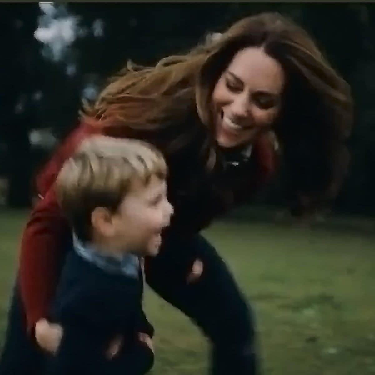 Prince William said that his and Kate’s youngest child enjoys playing outside