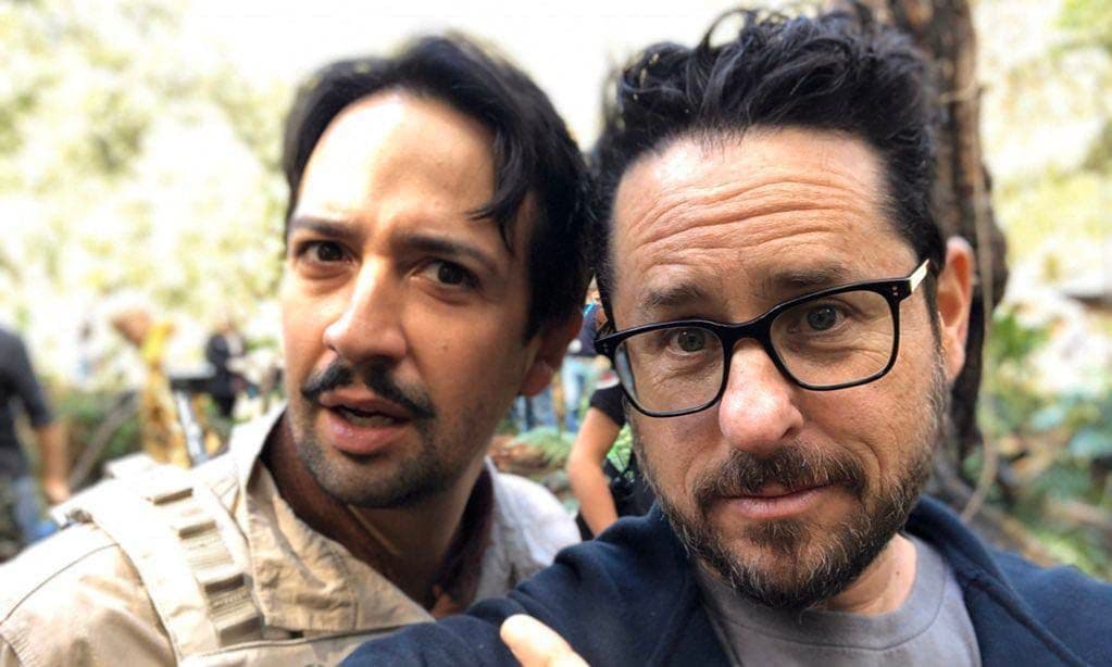 Lin Manuel Miranda and J.J. Abrams