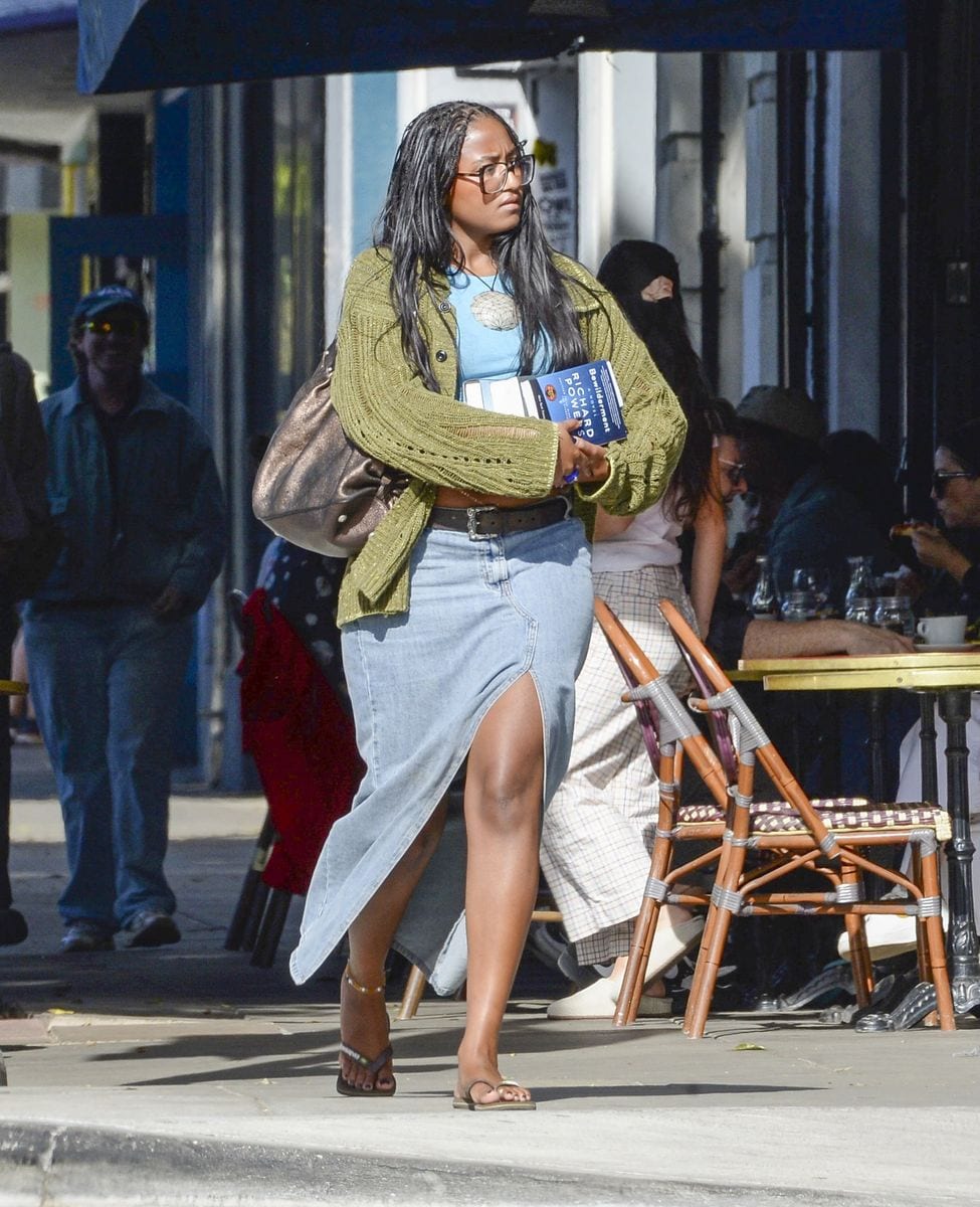 Sasha Obama in Los Angeles