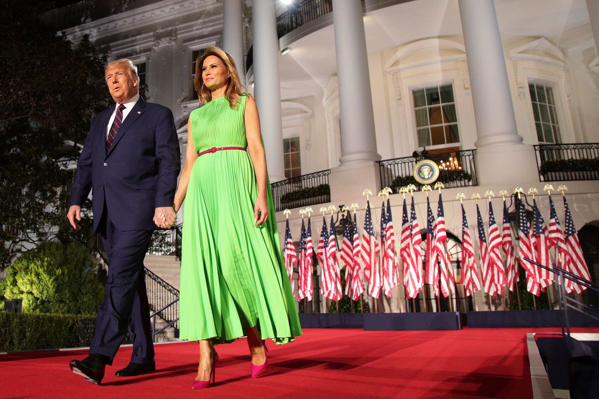 Melania Trump in August 2020