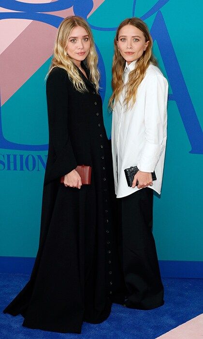 Mary-Kate and Ashley Olsen opted for ensembles by their own brand, The Row.
Photo: Getty Images