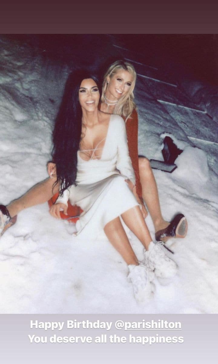 Kim Kardashian and Paris Hilton