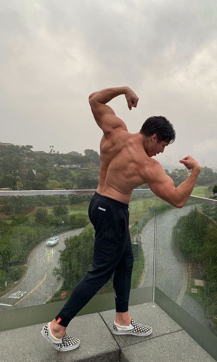 Arnold Schwarzenegger son Joseph Baena