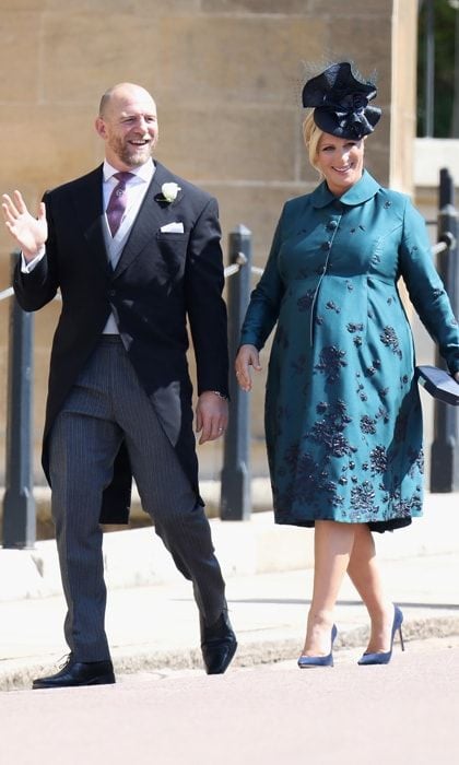 Mike and Zara Tindall