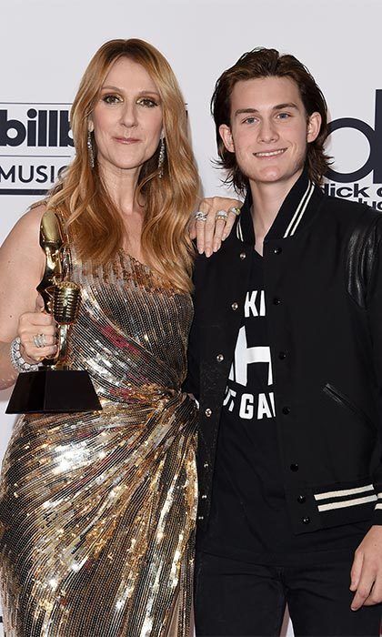 "He knows that if he comes to a show, he's going to be asked for autographs or pictures. People will recognize him," said Celine of son RC.
<br>Photo: Getty Images