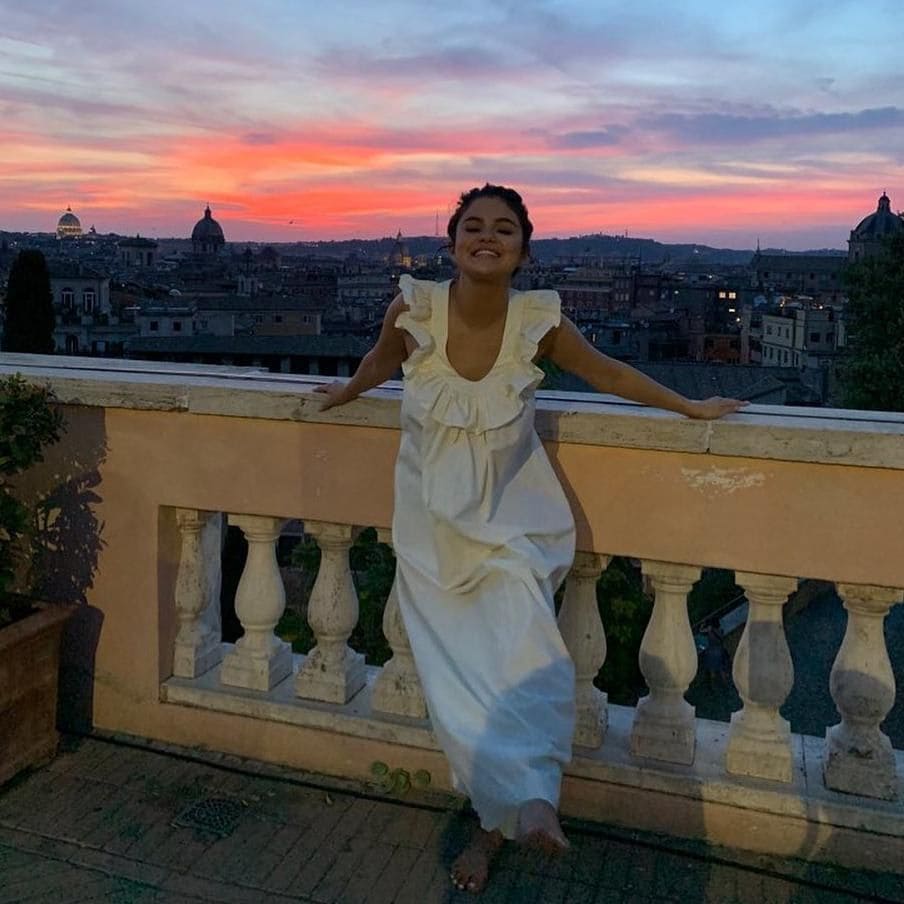 Selena Gomez in Italy