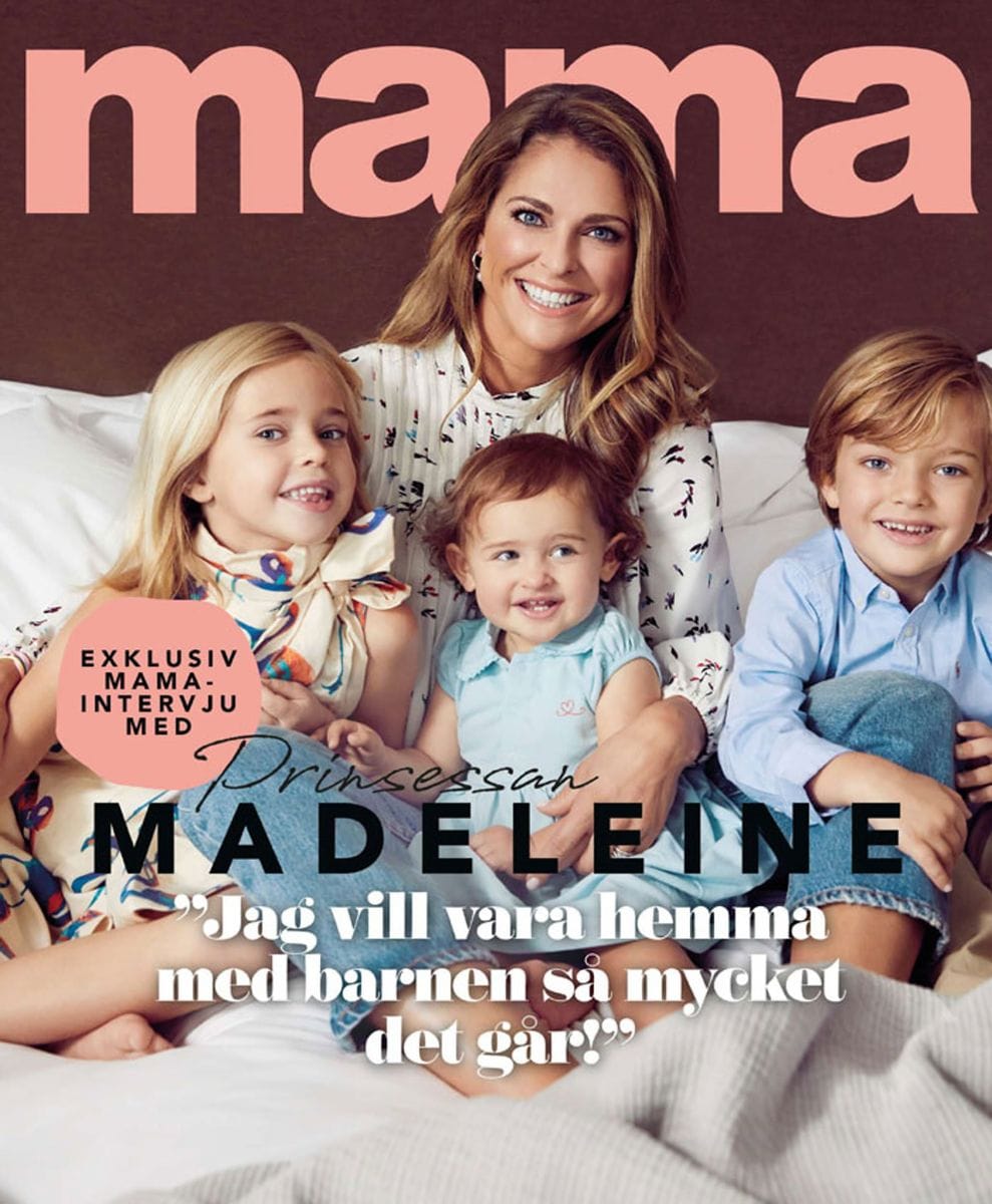 Princess Madeleine of Sweden on Mama magazine cover