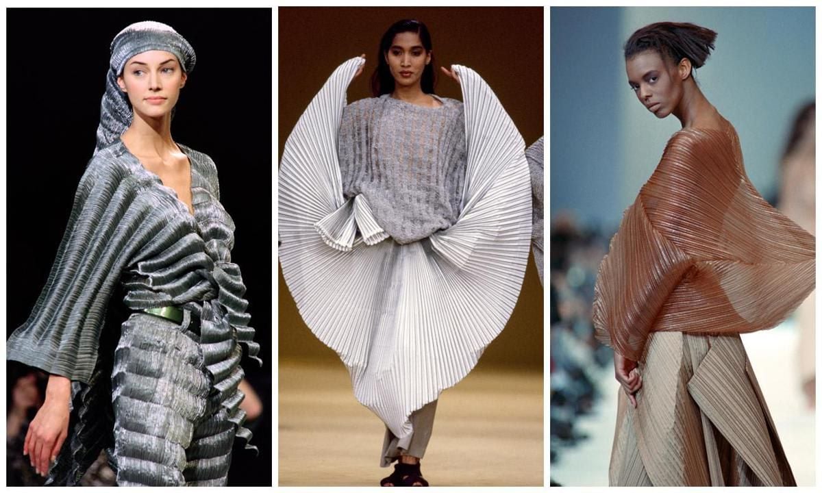 Issey Miyake 1985 Spring Summer Fashion Show