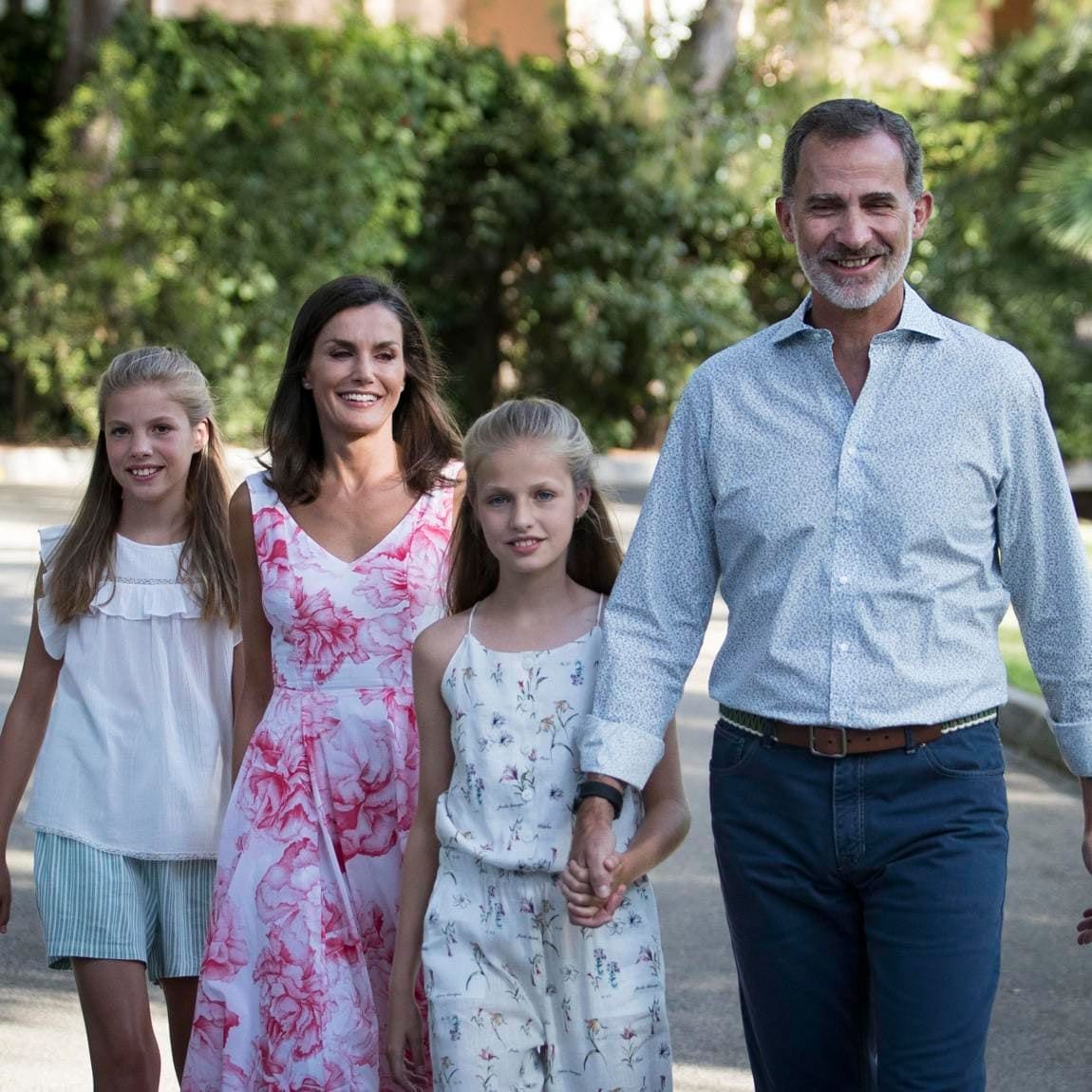 The King and Queen are set to vacation with their daughters in Palma de Mallorca