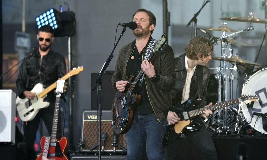 October 14: Kings of Leon brought down the house during their performance on the <i>Today Show</i> in NYC.
Photo: Stephen Smith / SIPA USA/PA Images