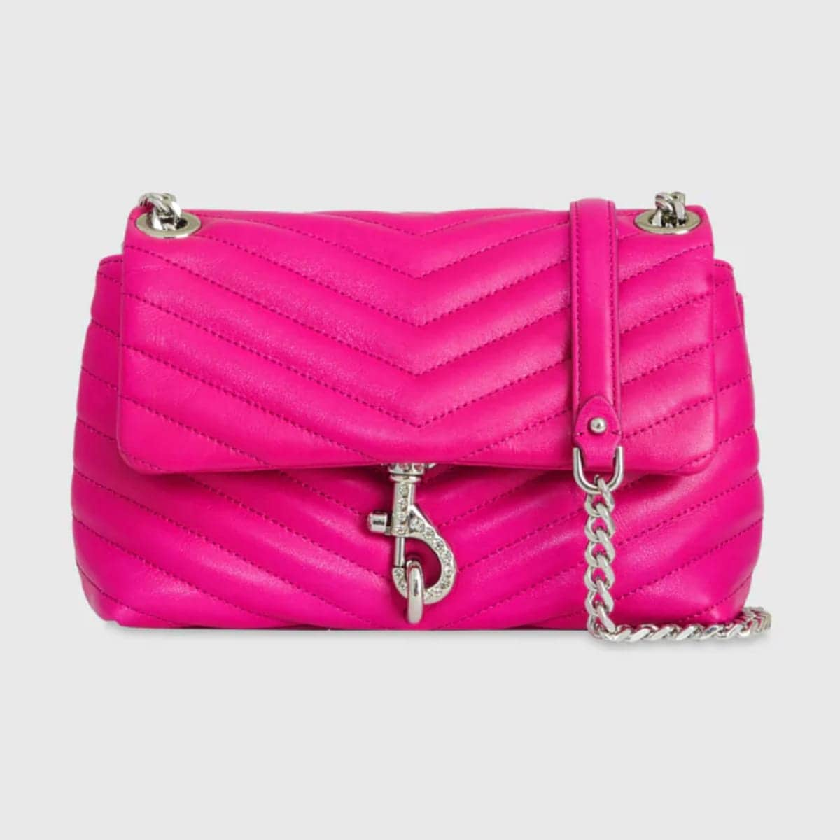 Edie Crossbody with Crystal Dog Clip