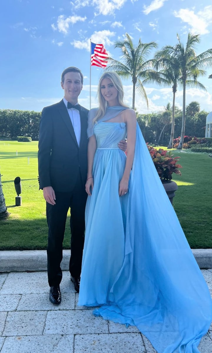Ivanka Trump and Jared Kushner at Tiffany Trump's wedding