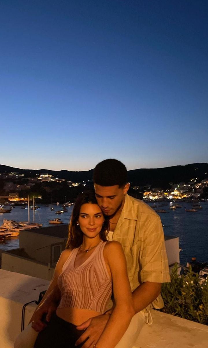 Kendall Jenner and Devin Booker