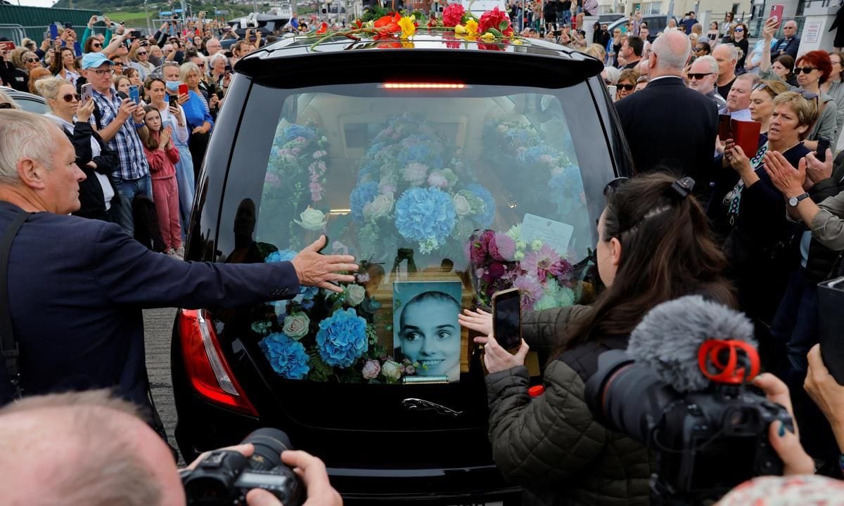 Sinead O'Connor funeral