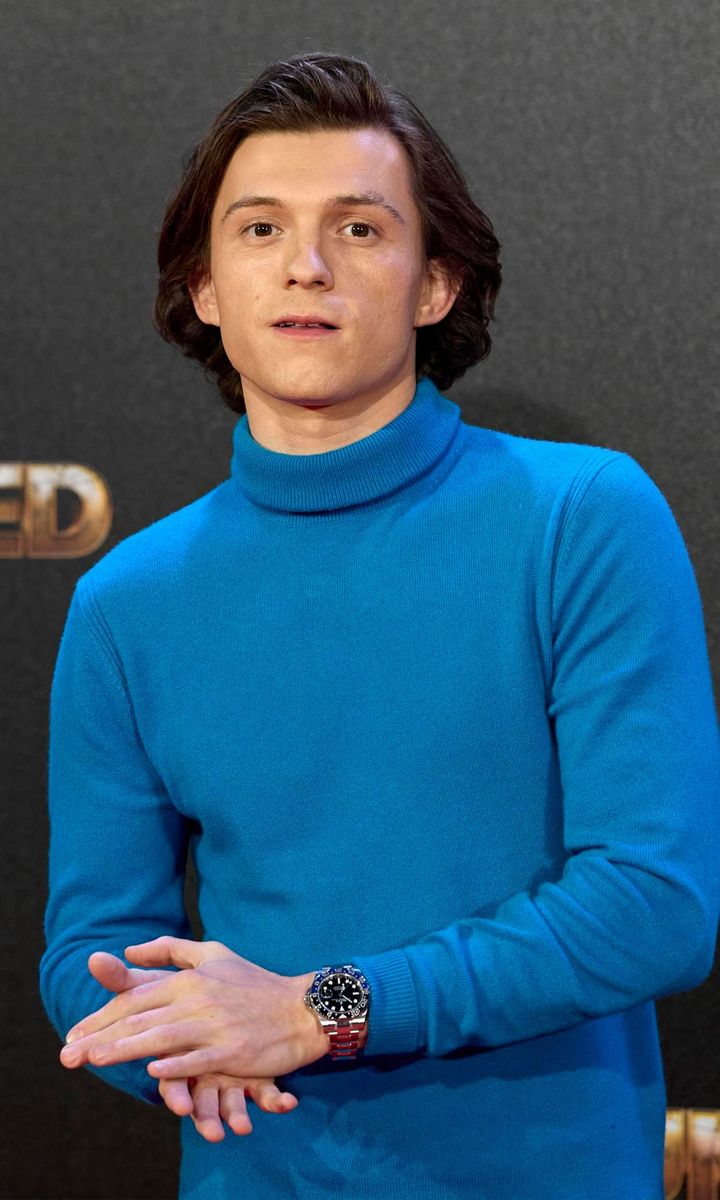 Tom Holland Attends "Uncharted" Madrid Premiere