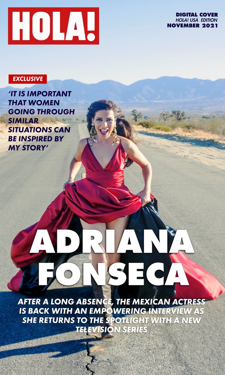 Adriana Fonseca HOLA! USA Digital Cover