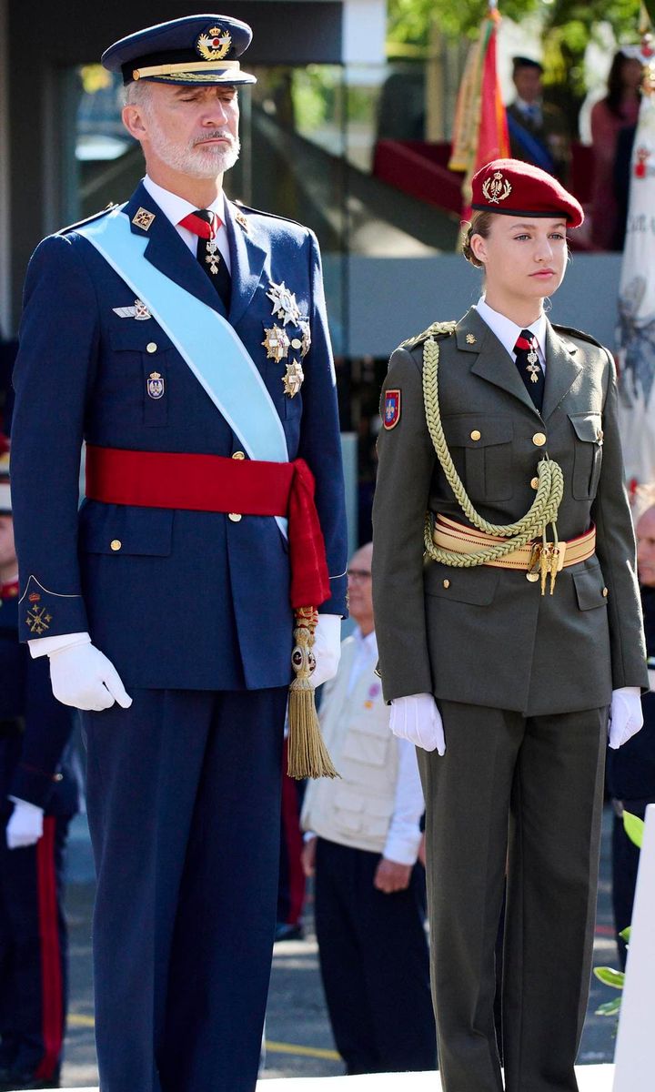 Princess Leonor on Spain's National Day