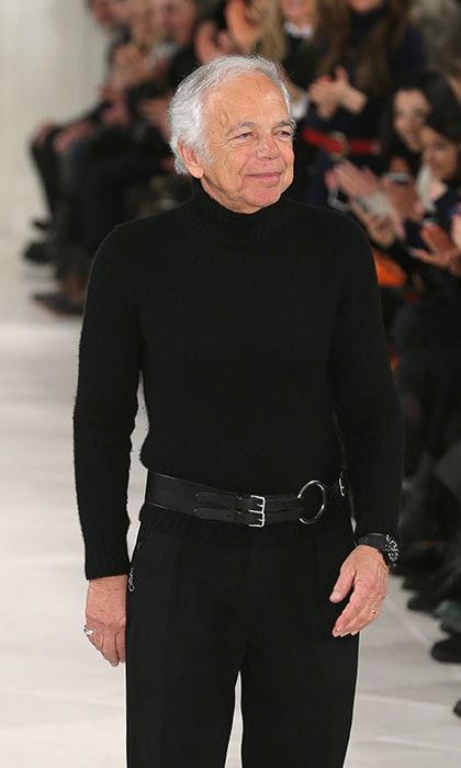 "I don't design clothes. I design dreams." - Ralph Lauren
<br>
Photo: Getty Images