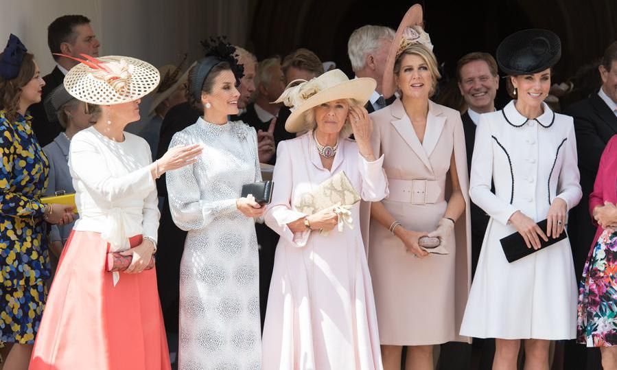 Queen Maxima, Kate Middleton, Queen Letizia, Countess of Wessex, Camila Parker-Bowles