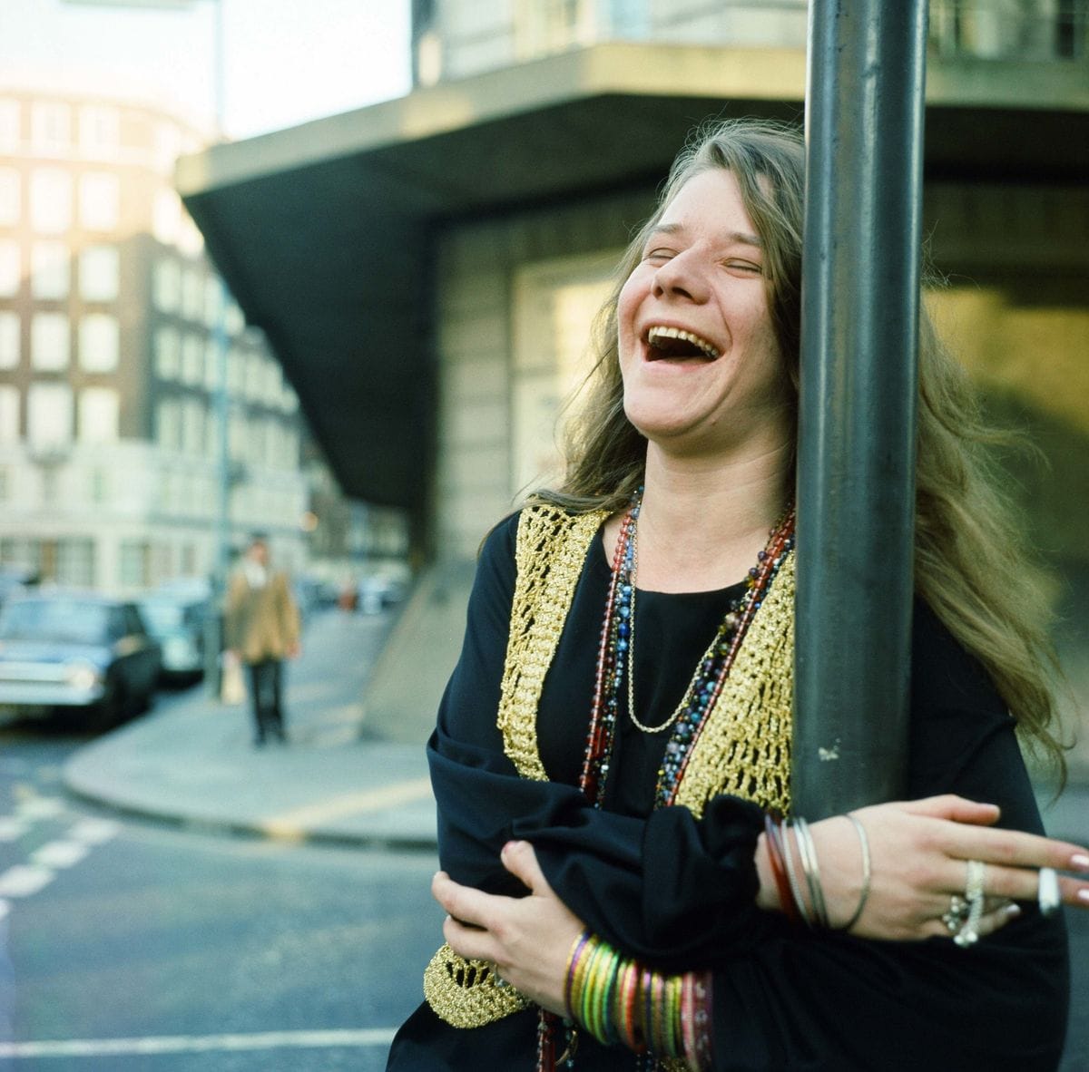 Janis Joplin in London. April 1969. 