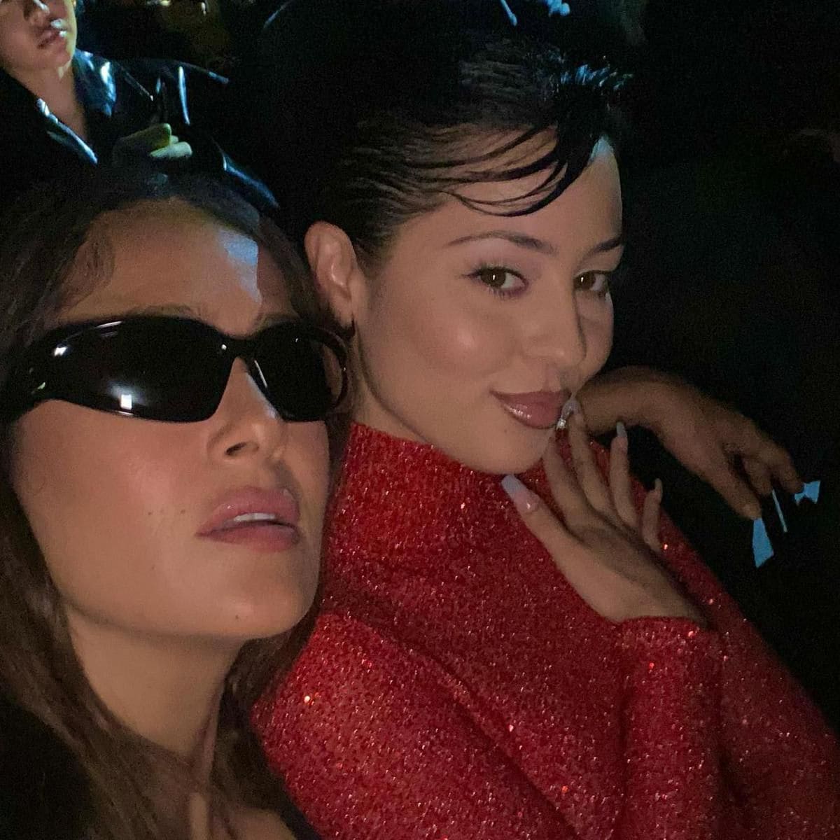 Salma Hayek y Alexa Demie