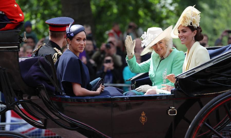 Meghan Markle 2019 Trooping the Colour outfit Kate