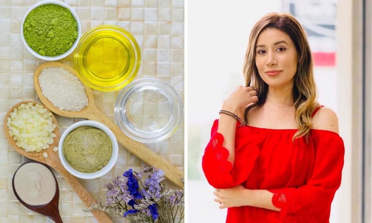 Andrea Barrera vegan DIY face recipe