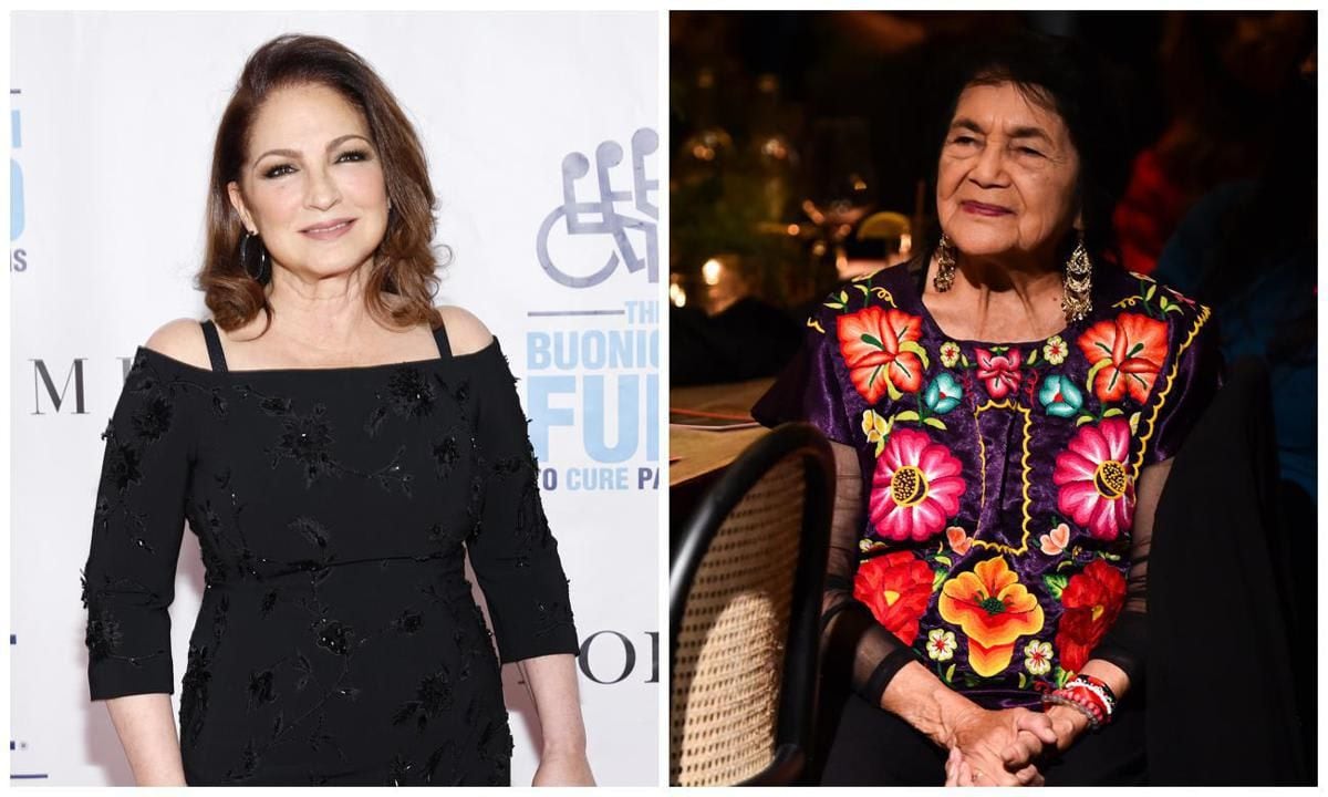 Gloria Estefan and Dolores Huerta