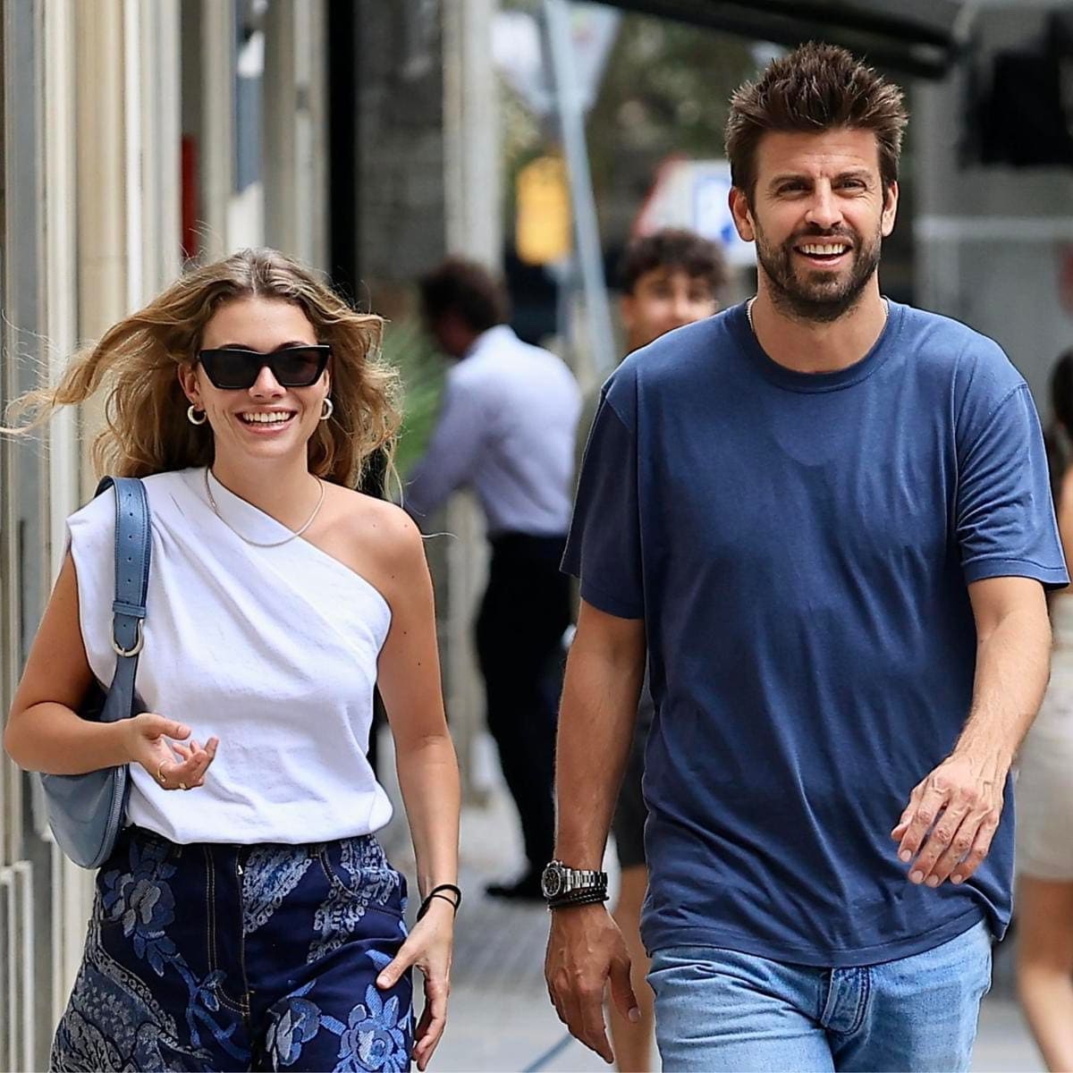 Gerard Piqué and Clara Chía