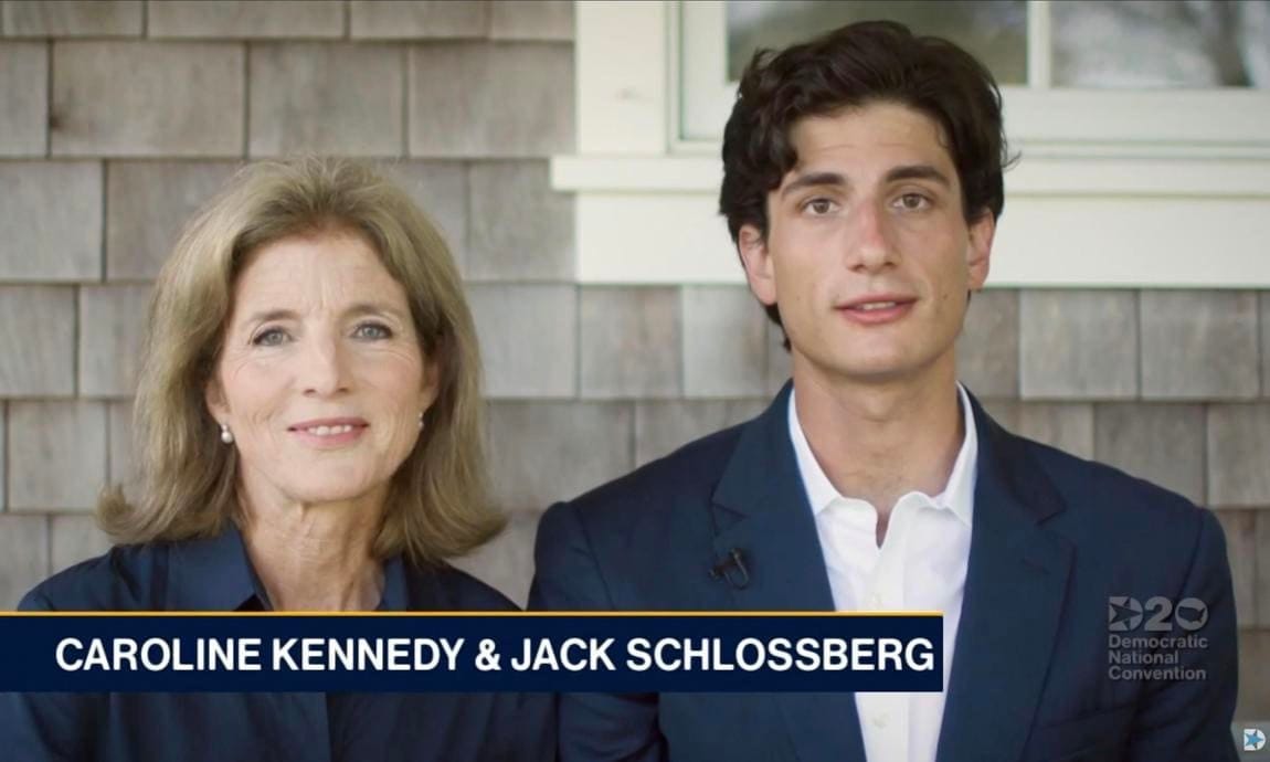 Jack and his mother Caroline Kennedy spoke at the 2020 Democratic National Convention