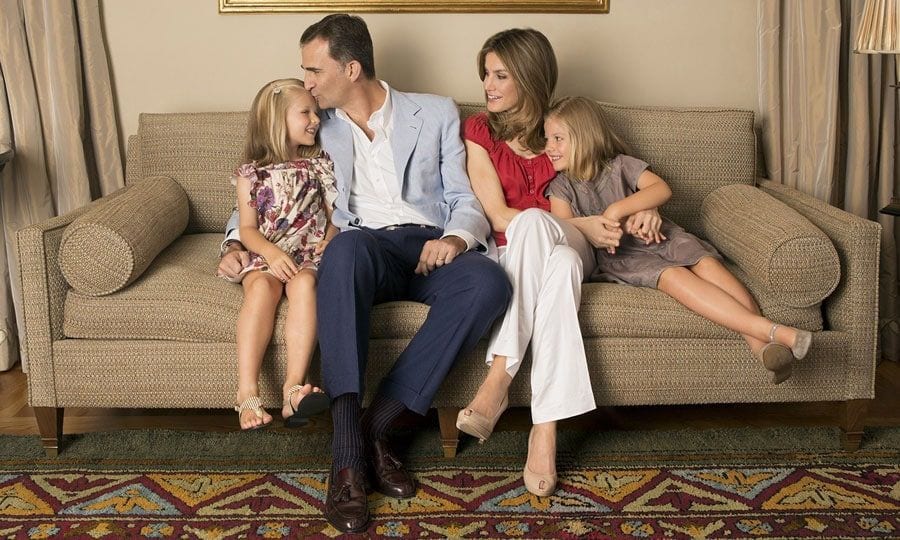 king felipe and family