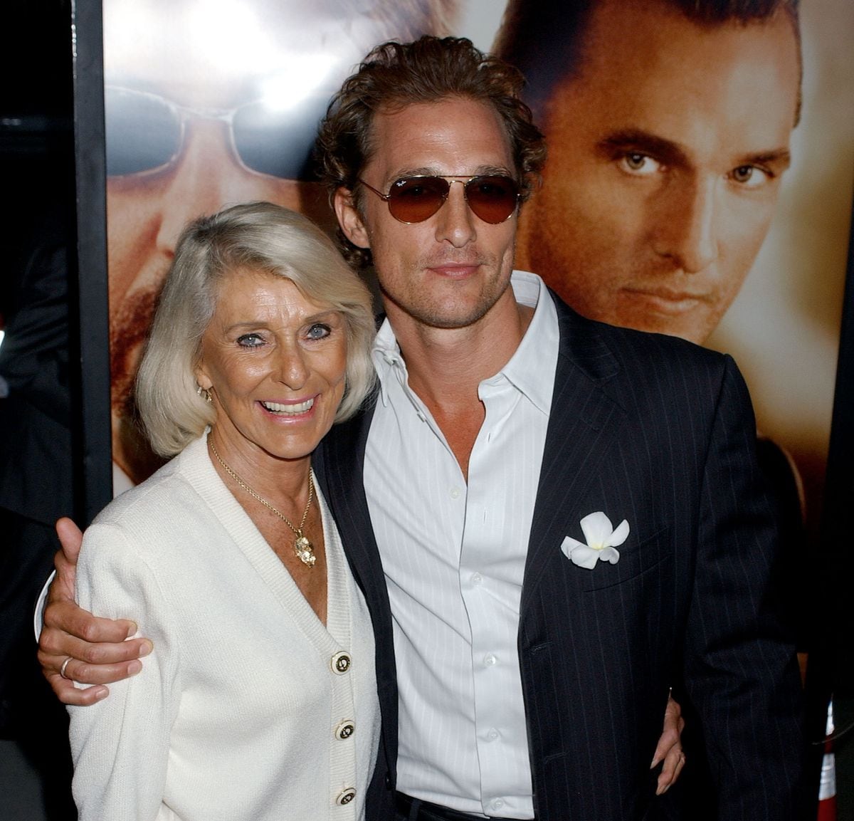 Kay often accompanies Matthew McConaughey on his film premieres