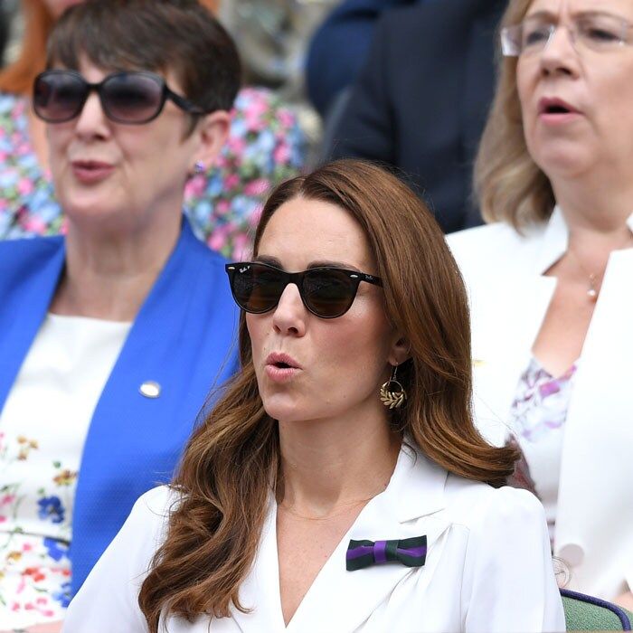 Kate Middleton Wimbledon face