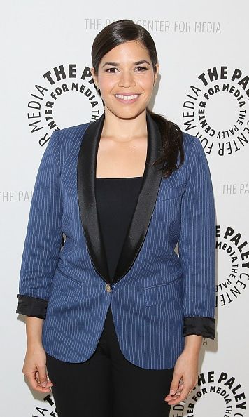 July 28: America Ferrera was all smiles during the 'The Next MacGyver' pitch event.
Photo: Getty Images