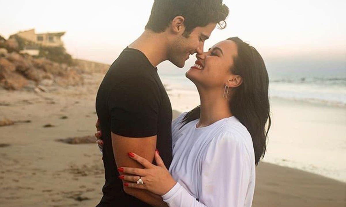 Demi Lovato shares photos of the exact moment fiancé Max Ehrich proposed, plus new detail revealed