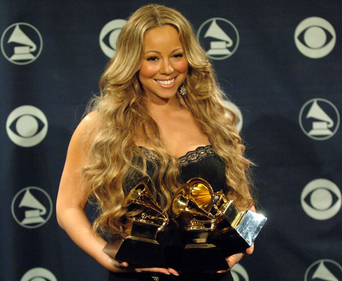 Carey won three Grammys for "The Emancipation of Mimi"