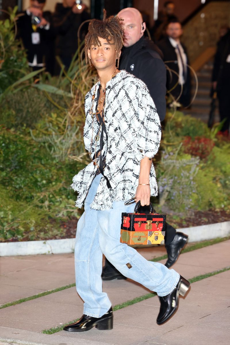 Jaden Smith attends the Louis Vuitton Womenswear Fall/Winter 2025-2026 show