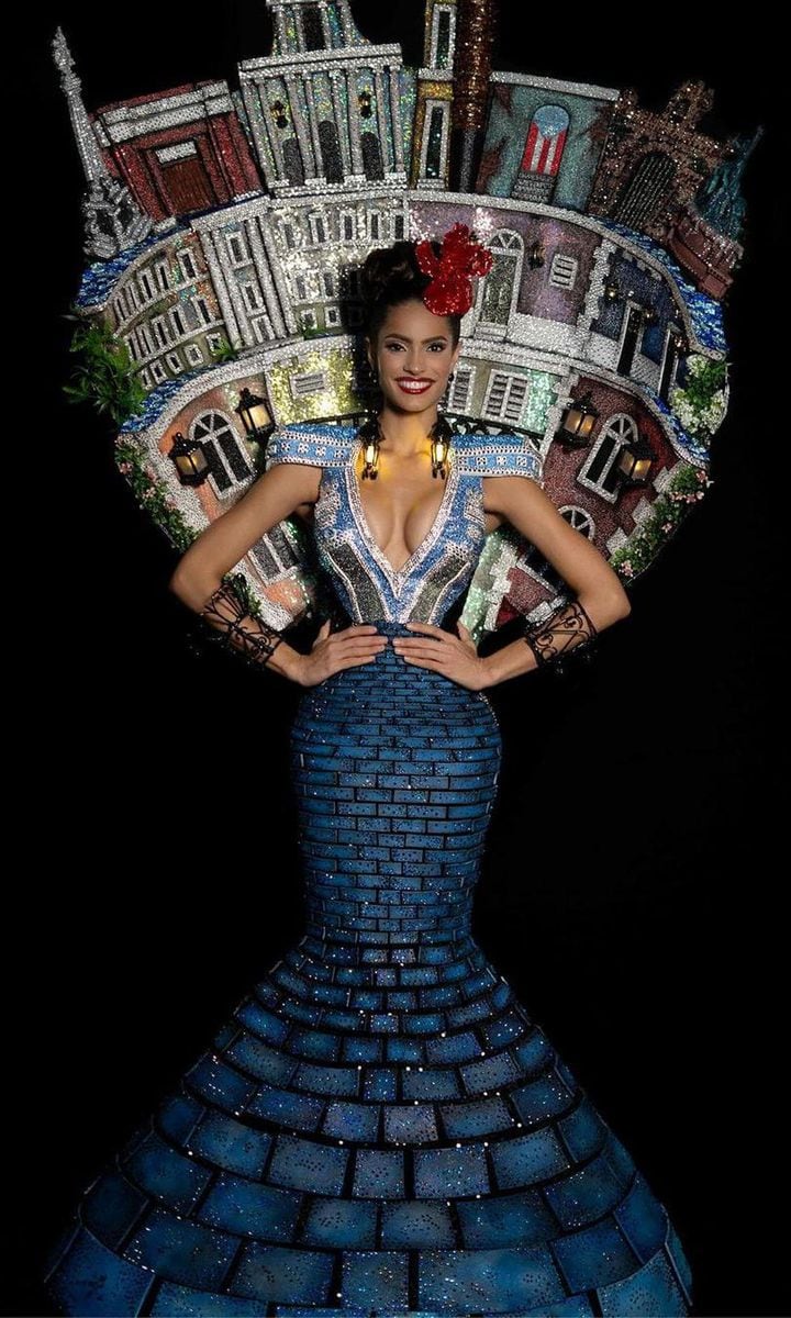Miss Puerto Rico, traje típico
