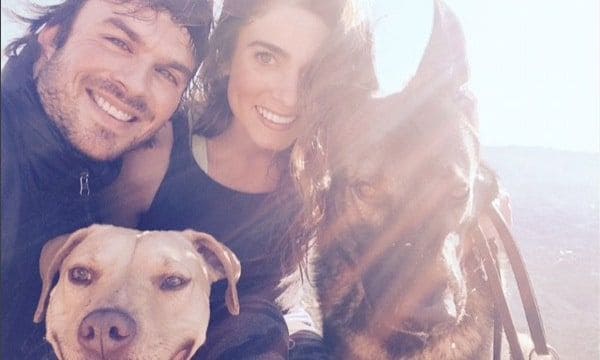 Vocal animal right's activitists Ian Somerhalder and Nikki Reed own several dogs and cats. In 2010 Ian set up his own foundation which supports and looks after animals and the environment.
<br>Photo: Instagram/@iansomerhalder