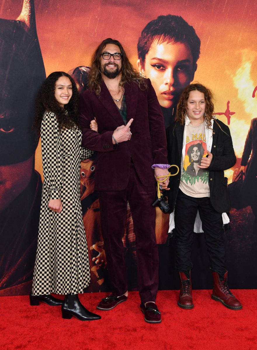 Jason Momoa and his kids