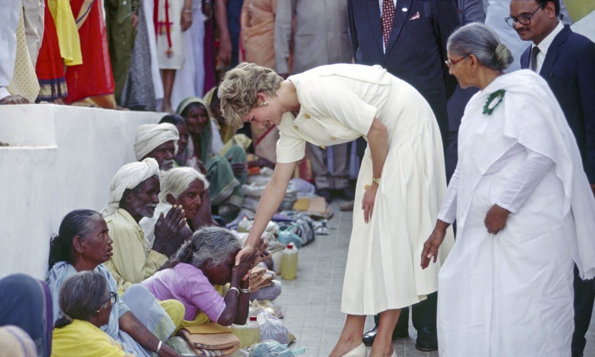 Princess Diana In India