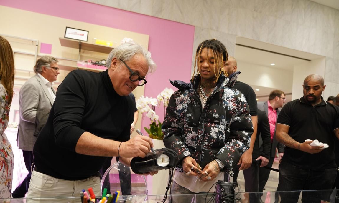 Giuseppe Zanotti and Swae Lee