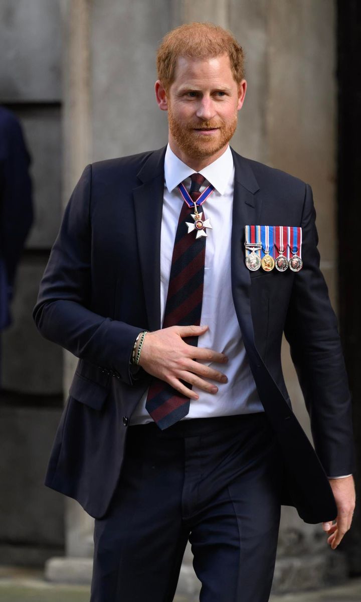 The Duke of Sussex returned to London for the service of Thanksgiving