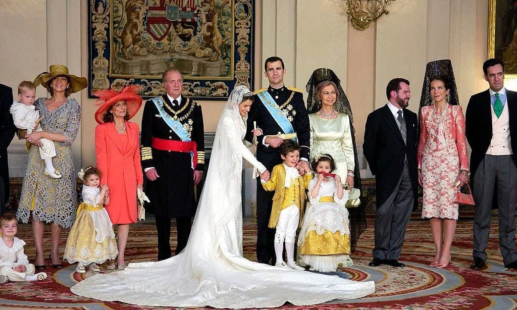 King Felipe and Queen Letizia royal wedding