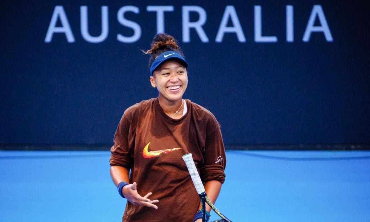 Naomi Osaka in Australia