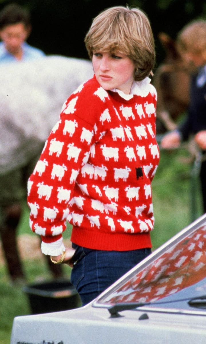 Rowing Blazers' AW20 collection brought back Diana's famous black sheep sweater