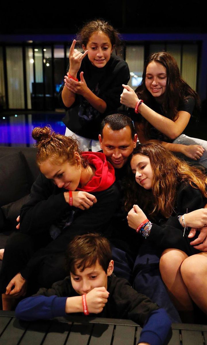 Jennifer Lopez and Alex Rodriguez's daughters