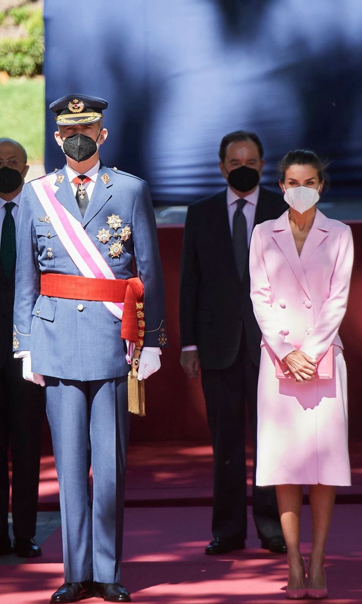 Queen Letizia and King Felipe